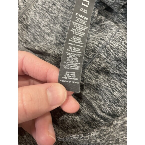 Vuori Pants Womens XL Halo Wide Leg Flare Performance Jogger Sweatpants Gray - Picture 3 of 8